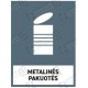 Metalinės pakuotės-atliekos