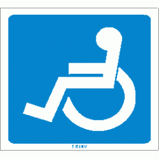 Invalido vairuojamo automobilio skiriamasis ženklas